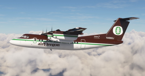 Air Oregon N4860J | PILOTs Dash 7 (DHC-7) [4K]