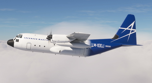 Lockheed Martin LM-100J Demonstration Livery (N5103D) | Captain Sim C-130E Hercules Exterior [8K]