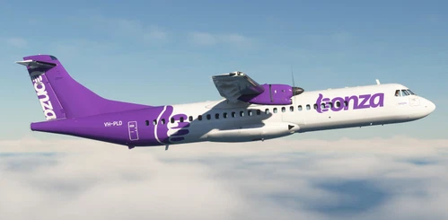 Bonza Australia (Fictional) | Asobo ATR 72-600 [4K]