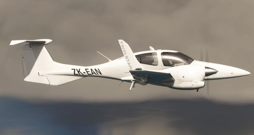 Ardmore Flying School (New Zealand) ZK-EAN | COWS Diamond DA42 TDI [8K]