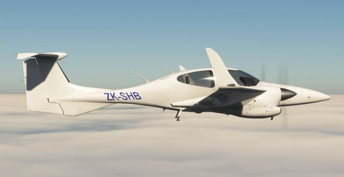 Air Hawkes Bay ZK-SHB (New Zealand) | COWS Diamond DA42 TDI [4K]