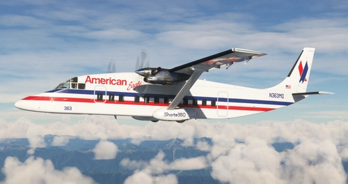 American Eagle N363MQ | BlackBox Simulations Shorts 360 [8K]