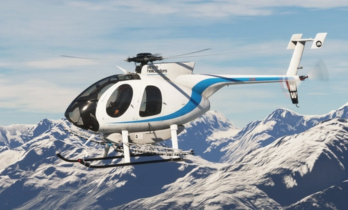 Alpine Helicopters ZK-HMW (New Zealand) | CowanSim 500E v2 [8K]