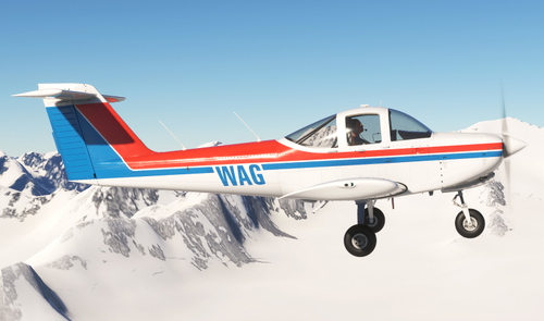 ZK-WAG (New Zealand) PA38 | JustFlight PA-38 Piper Tomahawk [8K]