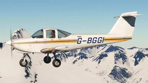 G-BGGI (Truman Aviation) PA38 | JustFlight PA-38 Piper Tomahawk [8K]