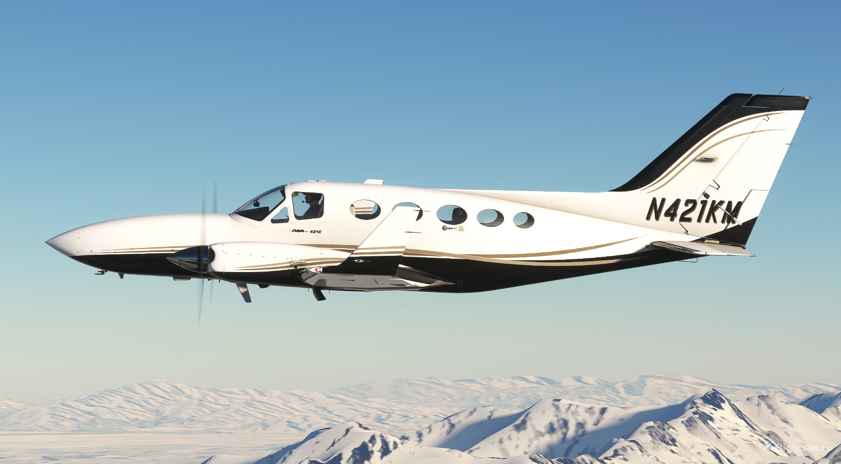 N421KM (Jimmy's World) | FlySimWare C414AW Chancellor [4K N421KM (Jimmy's World) | FlySimWare C414AW Chancellor [4K