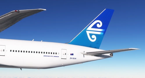 Air New Zealand ZK-OKM (Old Livery | 2010) | PMDG Boeing 777-300ER [8K]