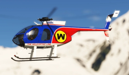 ZK-HWH The Helicopter Line | CowanSim MD500E [8K]