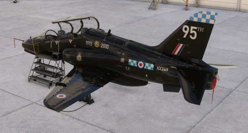 HAWK T1 19(F) SQN Special tail