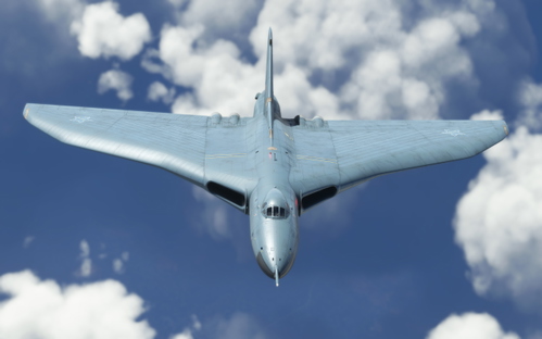 South African Air Force Avro Vulcan Fictional PRU Blue Livery
