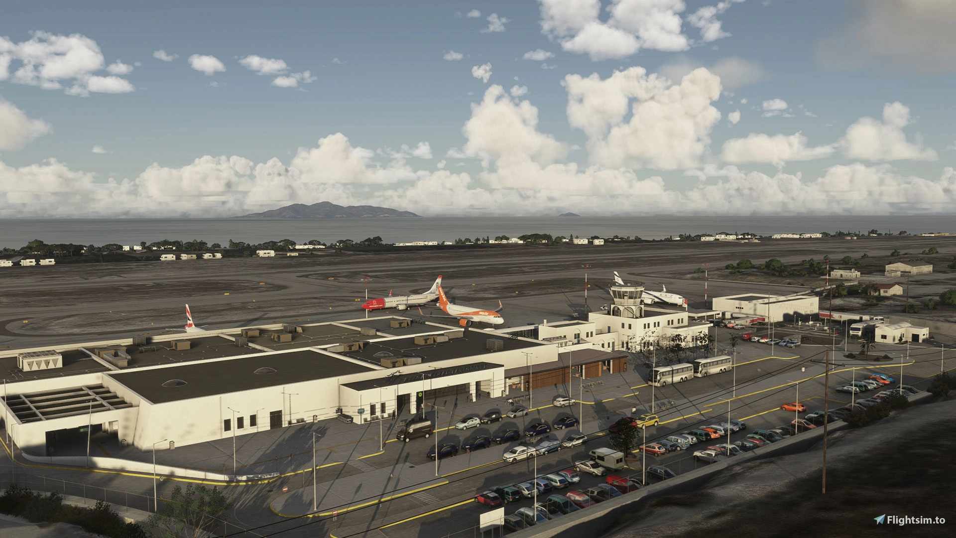 29Palms - LGSR - Santorini Airport & Island MSFS 2024