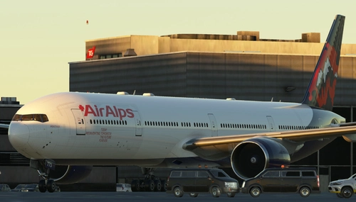 AirAlps "Heritage" B77W