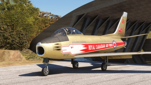 Shrike  North American F-86 Sabre - Cleaned Airshow Liveries