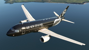Air New Zealand A320 ZK-OAB All Blacks (8K & 4K) thumbnail 5