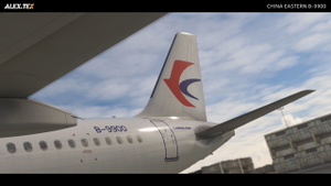 【ALEX.TEX】【FenixA320-B2】China Eastern 中国东方航空 IAE B-9900 标准涂装 8K thumbnail 3