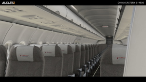 【ALEX.TEX】【FenixA320-B2】China Eastern 中国东方航空 IAE B-9900 标准涂装 8K thumbnail 5