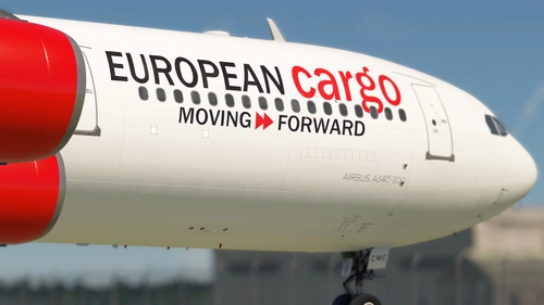 European Cargo  ✈  Fictional  ✈  LVFR A340-300
