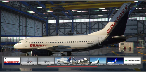 PMDG Boeing 737-600 BRANIFF