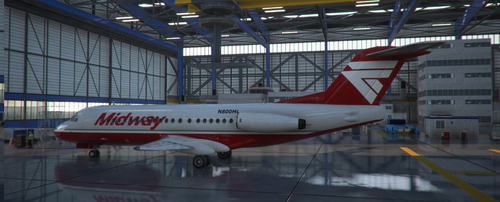 MIDWAY AIRLINES FOKKER F28-4000