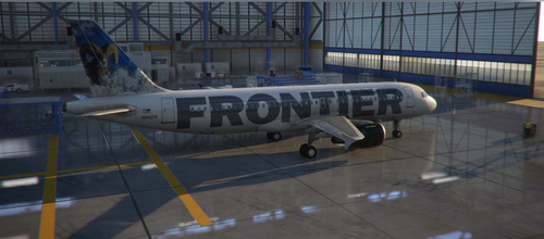 FENIX A320 FRONTIER AIRLINES N942FR 'STAN THE RAM'