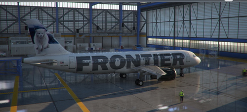 FENIX A320 FRONTIER AIRLINES 'MISTY' (N938FR)