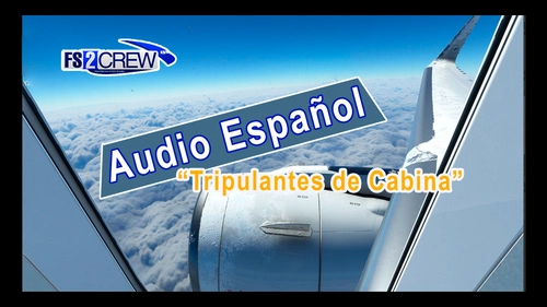 FS2CREW AUDIO SPANISH  FLY ATTENDANT