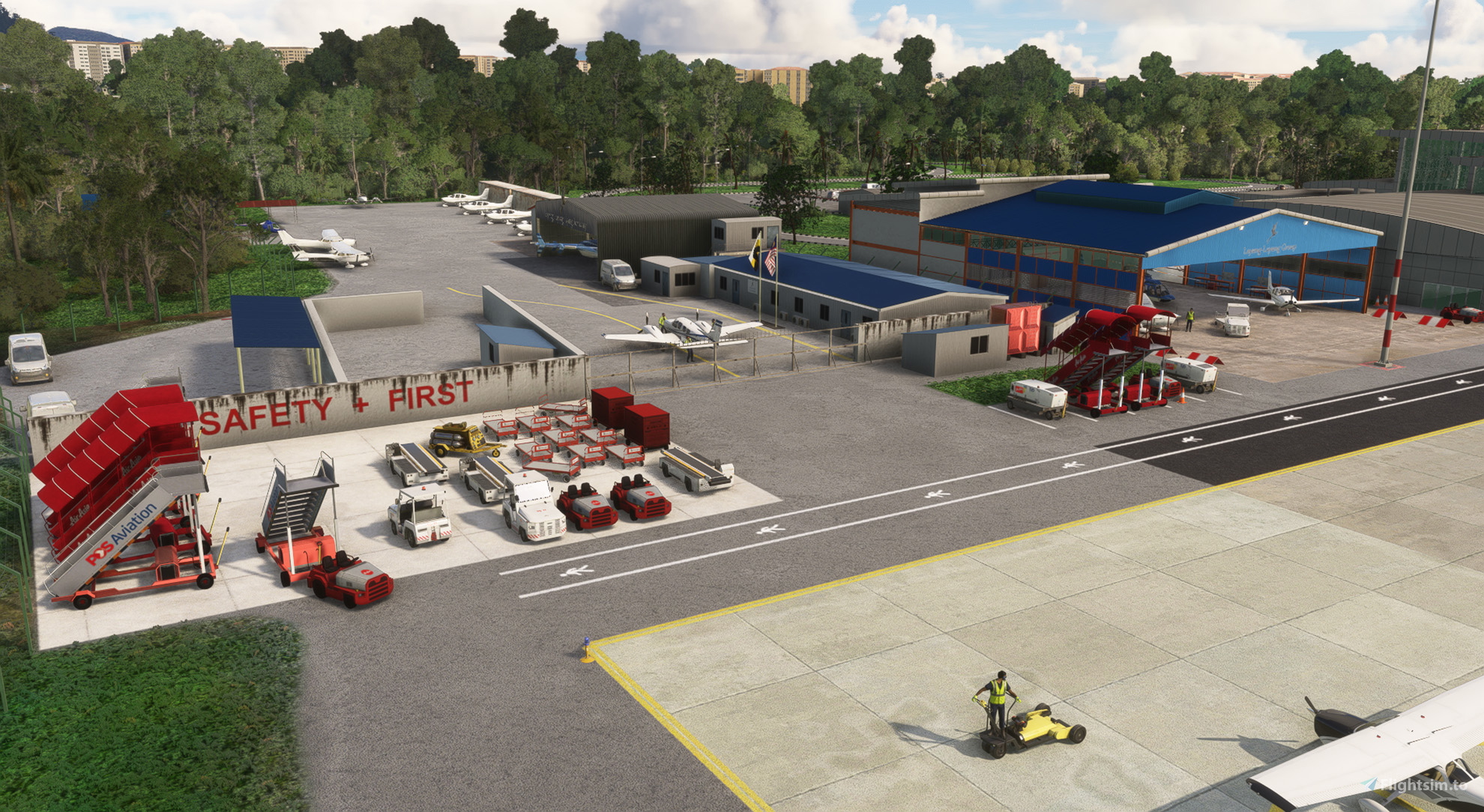 SHADESCENE WMKI Ipoh Airport for Microsoft Flight Simulator MSFS