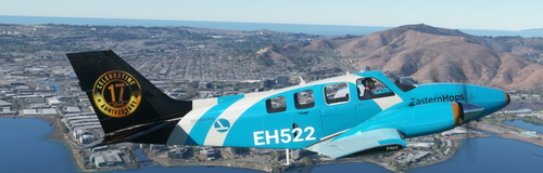 Beachcraft Baron-G58 Easternhops 17th Anniversary Edition