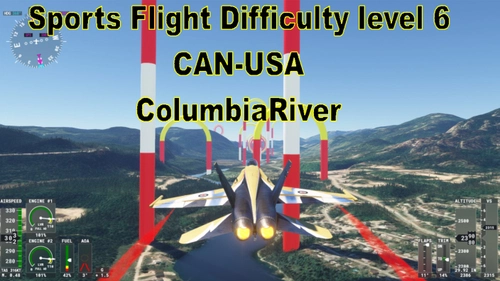 SportsFlight D6 CAN-USA ColumbiaRiver Air Race