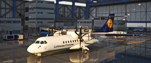 [4k] Asobo AT46 Lufthansa CityLine | OY-CIF  thumbnail 2