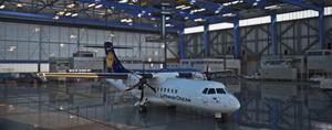 [4k] Asobo AT46 Lufthansa CityLine | OY-CIF  thumbnail 3