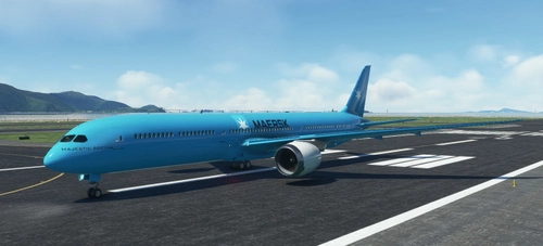 [4K] Boeing 787-10 Maersk Livery "Majestic Boeing" 