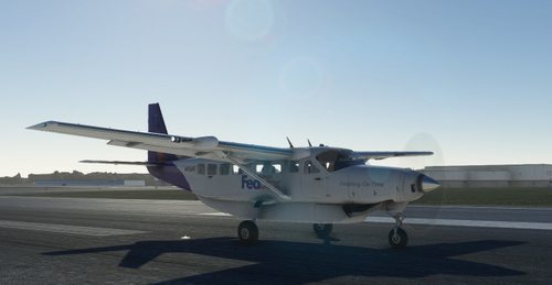 [4K] Cessna 208B Caravan FedSex Livery (N956FE)
