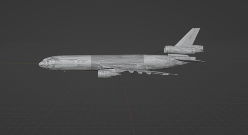 4K MD-11 Blender model