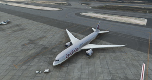 4SIMMERS BOEING 787-9 QATAR AIRWAYS thumbnail 1