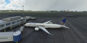 4SIMMERS BOEING 787-9 UNITED AIRLINES thumbnail 3