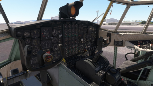 Captain Sim C-130H Dark Cockpit Panels