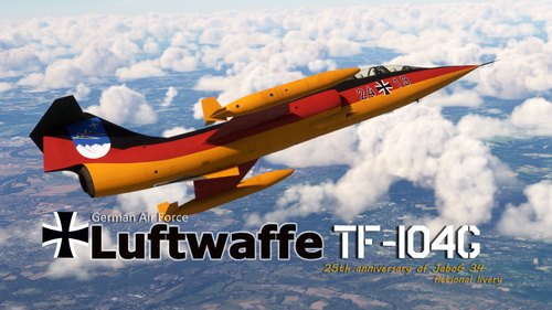Lockheed TF -104 G LUFTWAFFE 24+19