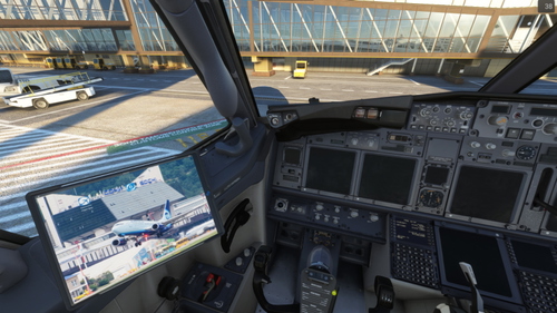 PMDG 737-600/700/800/900 EFB Sochi (Alrosa) tablet wallpaper