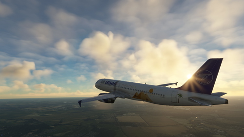 Fenix A320 IAE | Air German Visit Hurghada Special Livery | VA