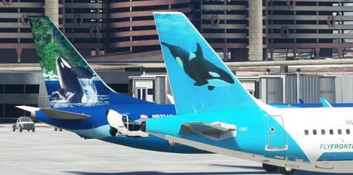 Frontier Airlines Ozzy the Orca (N610FR) | LatinVFR A321neo (PW) 