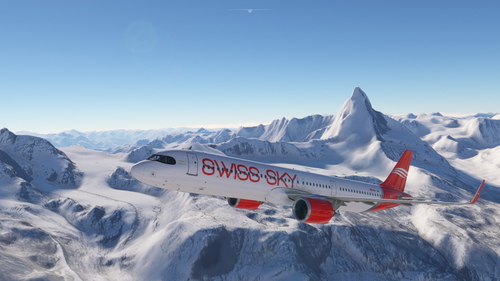 FLYWOH LatinVFR-A321N-LR-leap_Swiss Sky