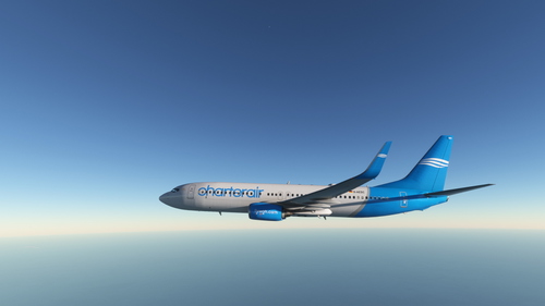 FLYWOH PMDG 737-800 Charterair with Blended Winglets