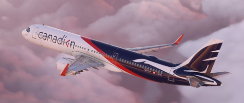 [8K] Canadian Airlines (Modernized Livery) | LVFR A321LR (PW)