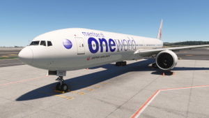 PMDG 777-300ER | Japan Airlines "oneworld" Livery  (JA732J) thumbnail 1