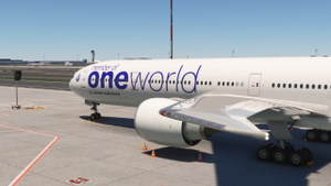 PMDG 777-300ER | Japan Airlines "oneworld" Livery  (JA732J) thumbnail 2
