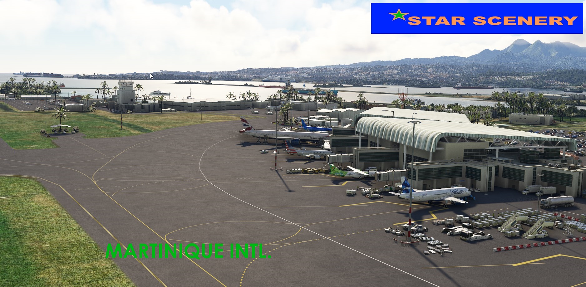 TFFF -  Le  Lamentin International Airport   Martinique - Image 1