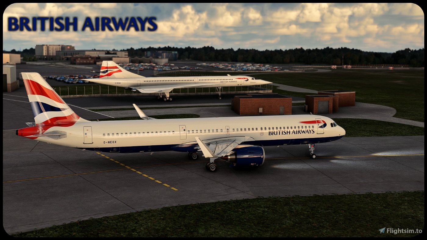British Airways A321NEO G-NEOX (8K) for Microsoft Flight Simulator | MSFS