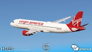 Virgin America Fleet Pack | Fenix A320 V2 | 8K & 4K thumbnail 3