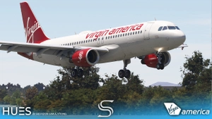 Virgin America Fleet Pack | Fenix A320 V2 | 8K & 4K thumbnail 12